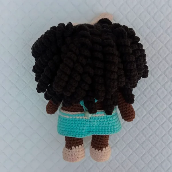 Boneca Amigurumi Alice (Mini Mim Criança)