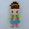 Boneca Amigurumi Bia (Mini Mim Criança)