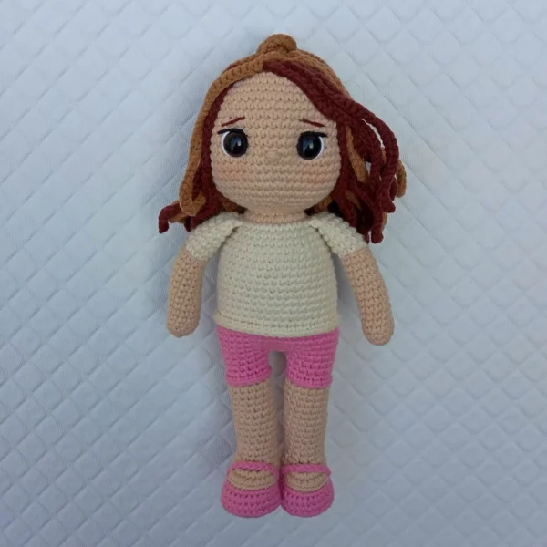 Boneca Amigurumi Jessica (Mini Mim Criança)