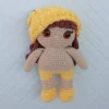 Boneca Amigurumi Joaquina (Mini Mim Criança)