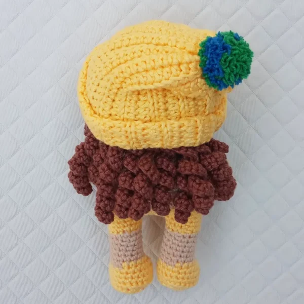 Boneca Amigurumi Joaquina (Mini Mim Criança)