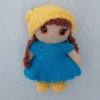 Boneca Amigurumi Joaquina (Mini Mim Criança)