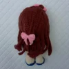 Boneca Amigurumi Juju Oriental (Mini Mim Criança)