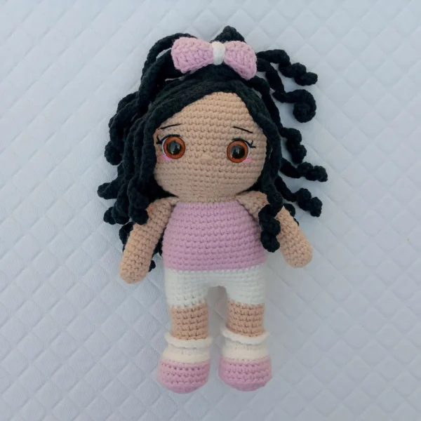 Boneca Amigurumi Juliana (Mini Mim Criança)