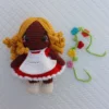 Boneca Amigurumi Larissa (Mini Mim Criança)