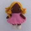 Boneca Amigurumi Larissa (Mini Mim Criança)