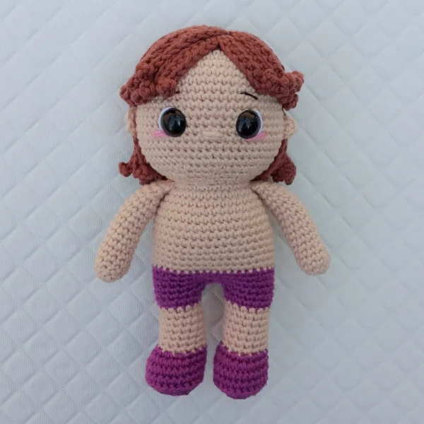 Boneca Amigurumi Lili (Mini Mim Criança)