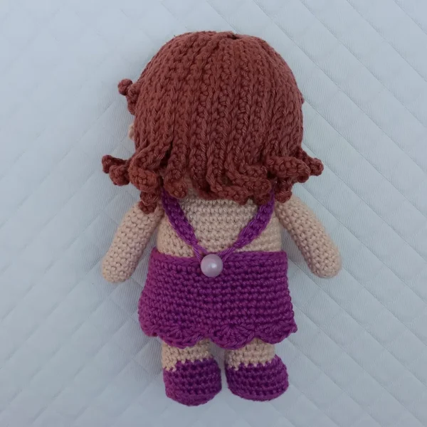 Boneca Amigurumi Lili (Mini Mim Criança)