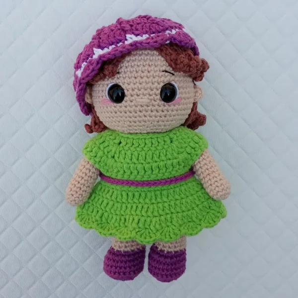 Boneca Amigurumi Lili (Mini Mim Criança)