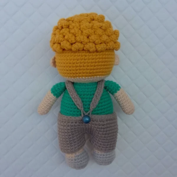 Boneco Amigurumi Dani (Mini Mim Criança)