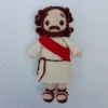 Boneco Amigurumi Jesus Cristo